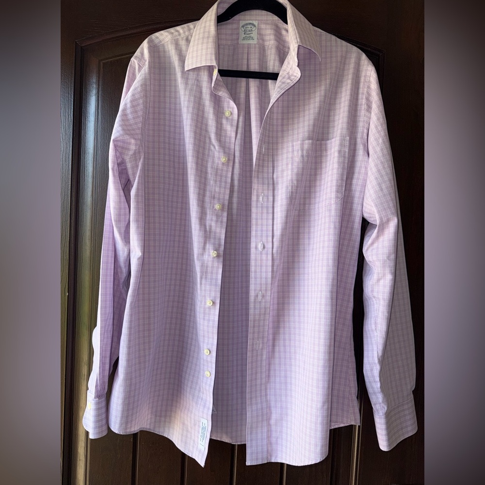 Brooks Brothers Light Purple Dress Shirt